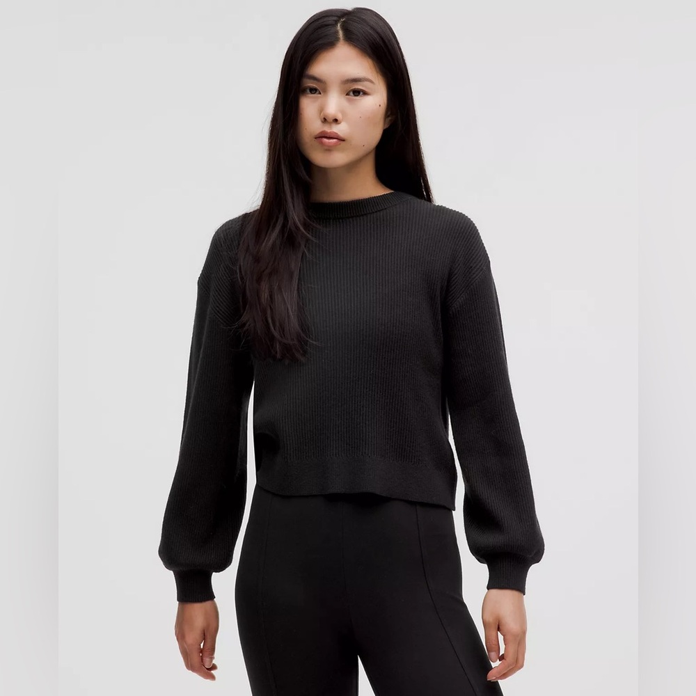 Lululemon Reversible Crossover Sweater Size Large
